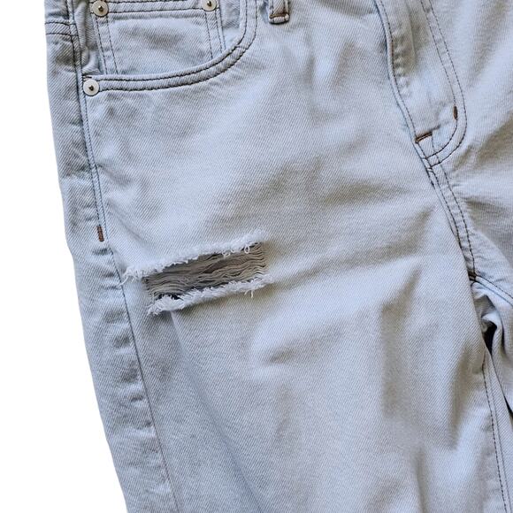 Madewell The Slouchy Boy Jean Distressed Relaxed Fit in Wrightlane Wash Size 23 - Picture 9 of 13